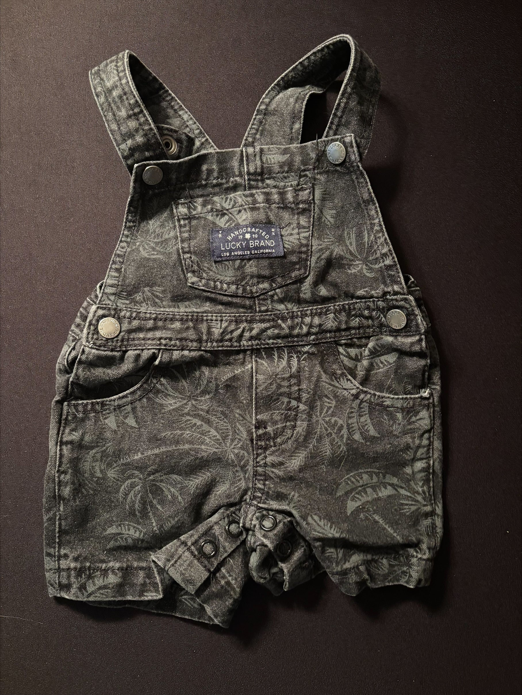 Salopette en jean 6-9 mois LUCKY BRAND