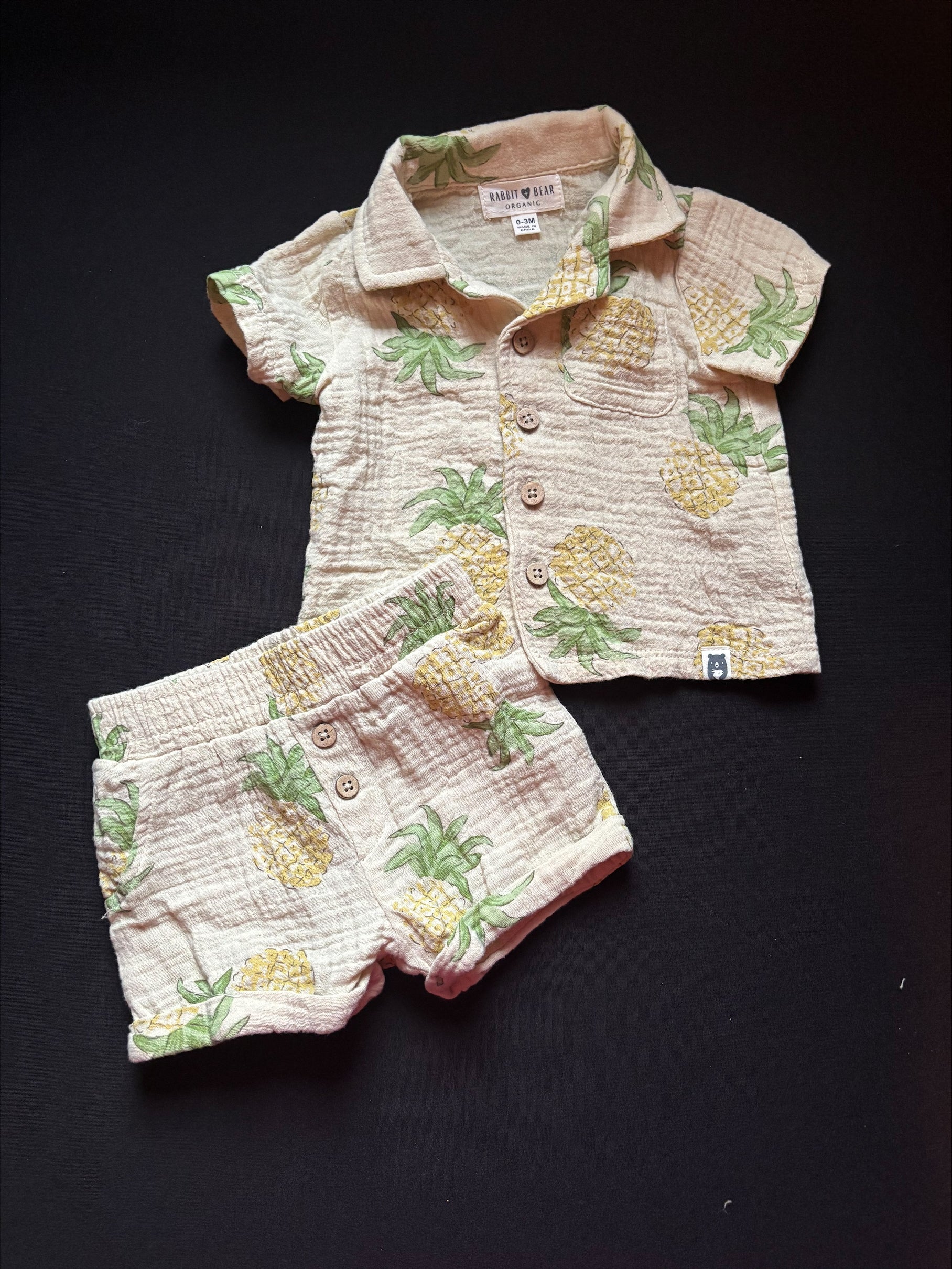 Ensemble deux pièces 0-3 mois RABBIT BEAR