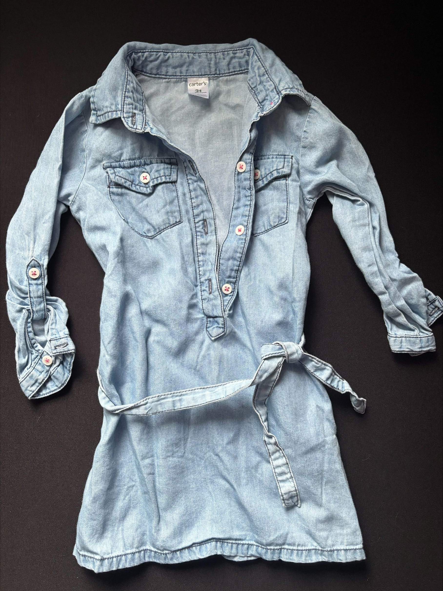 Robe de jean. 3T CARTER'S (546-13)