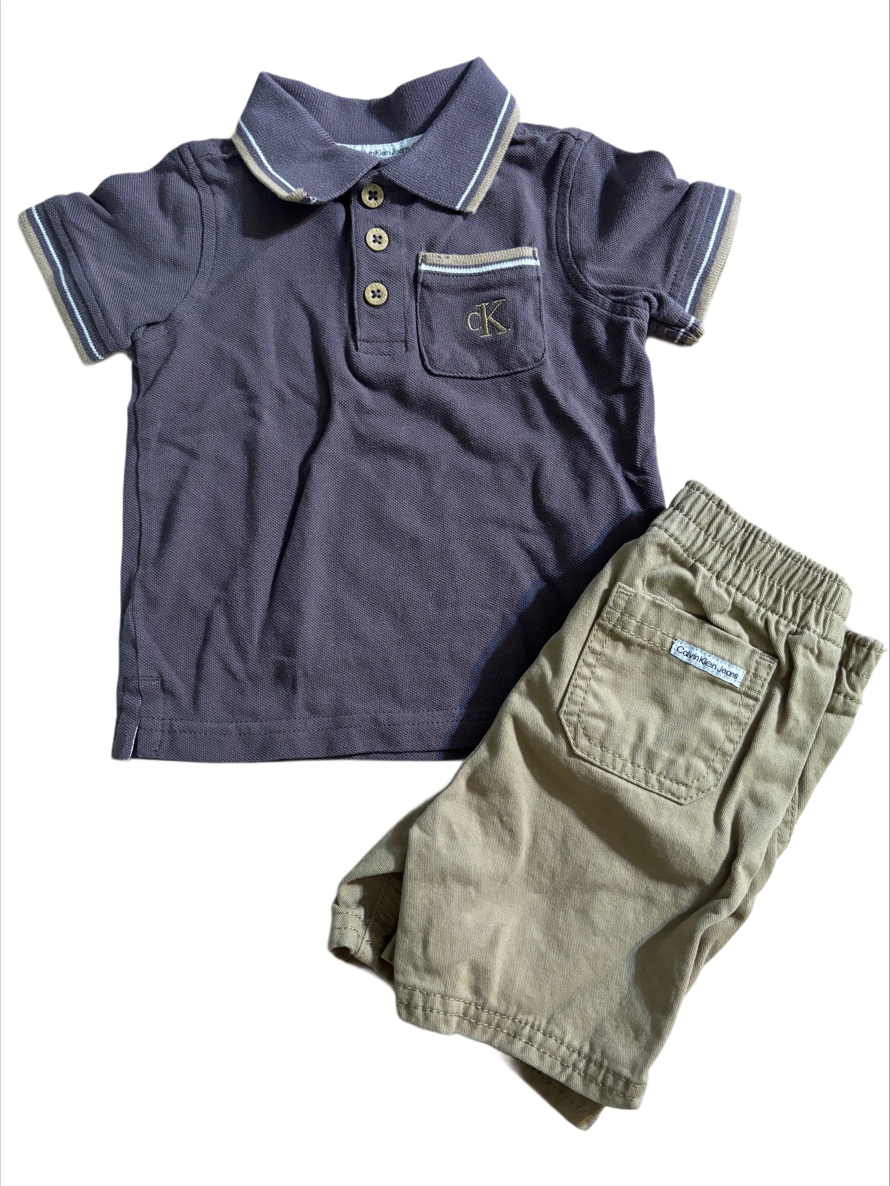 Ensemble 2 pièces 12 mois CalvinKlein JEANS