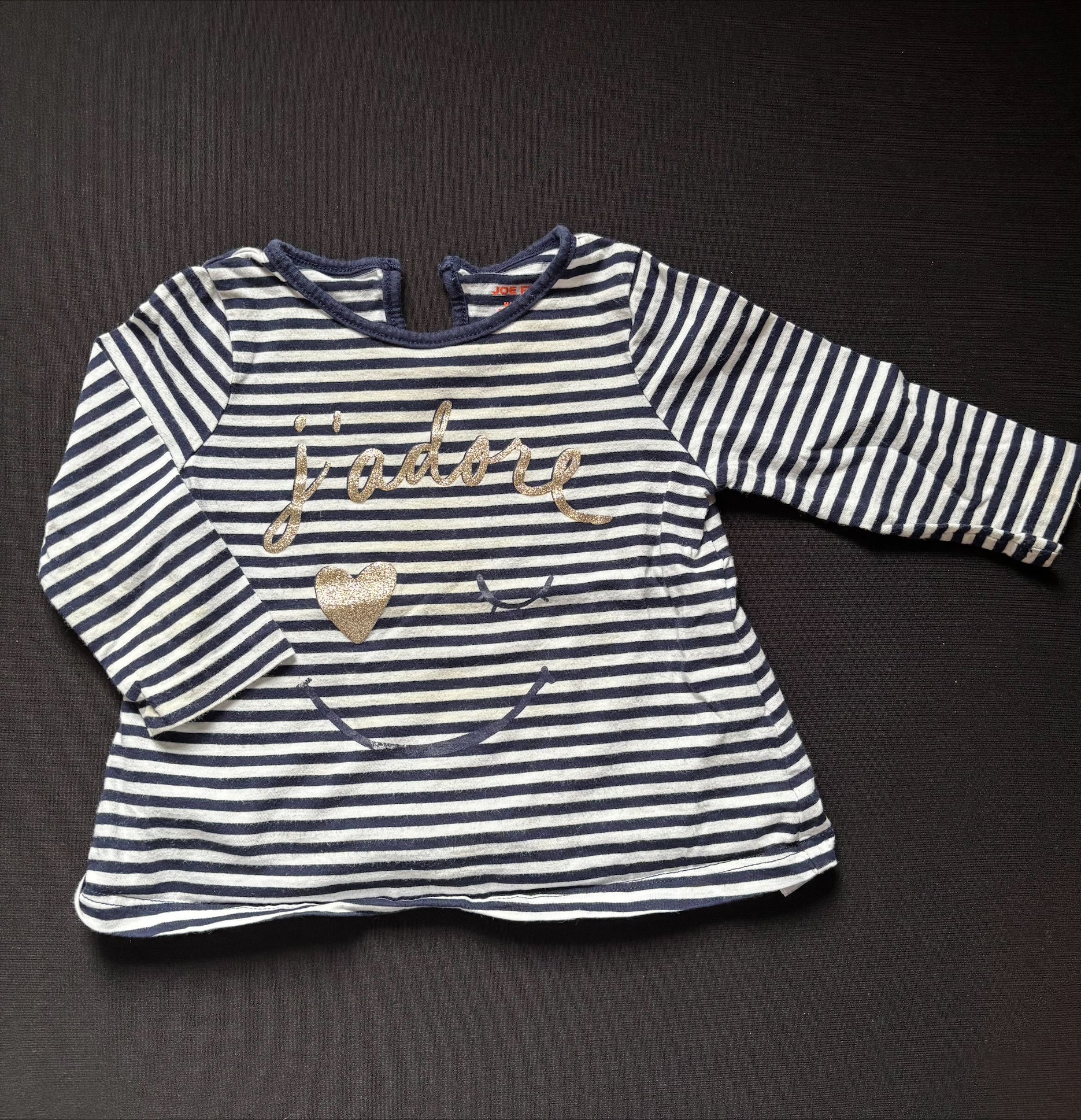 Chandail 3-6 mois JOE FRESH