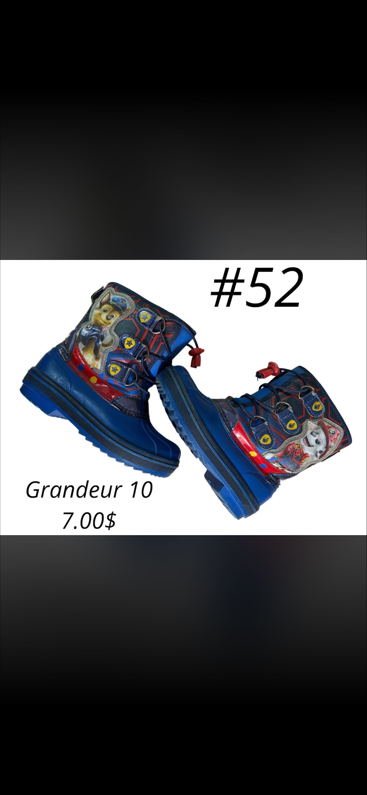 Botte, Grandeur 10