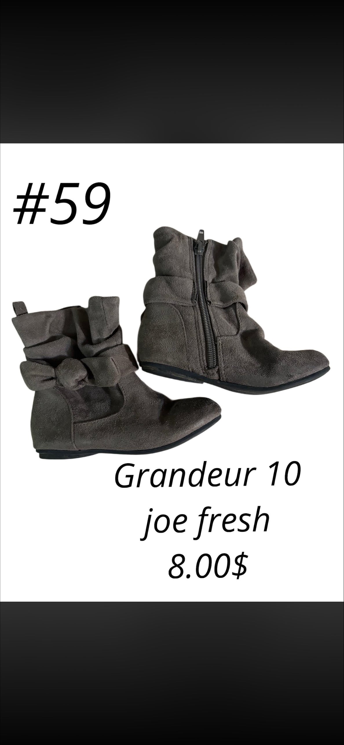 Botte, Grandeur 10, JOE FRESH