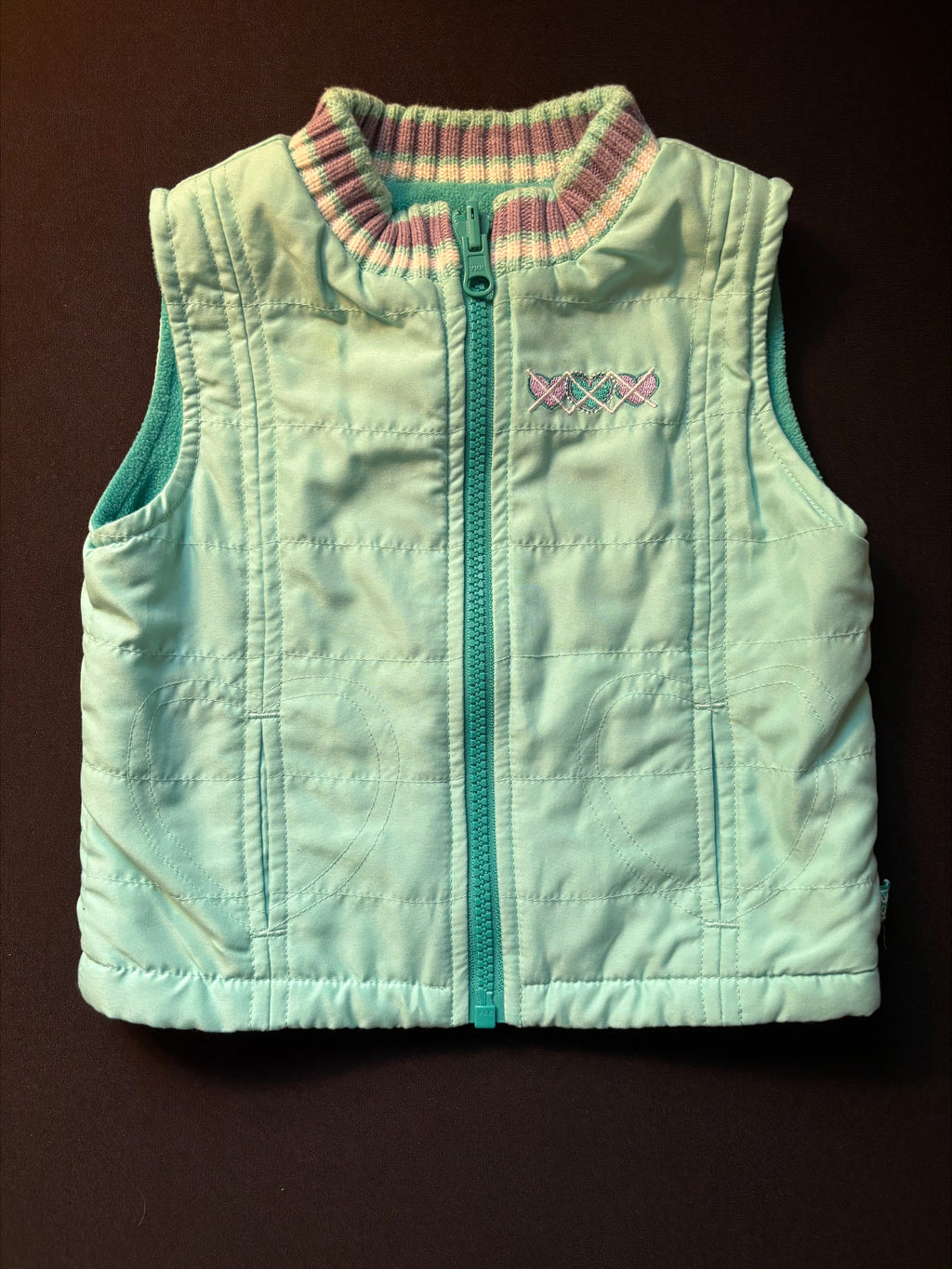 Veste irréversible sans manche. Étiquette manquant. 3T BUM KIDS (620-15)