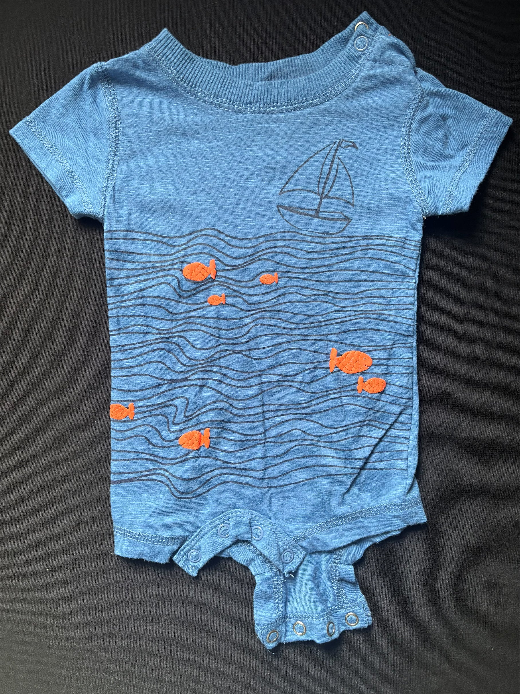 Barboteuse 0-3 mois GEORGE (517-12)