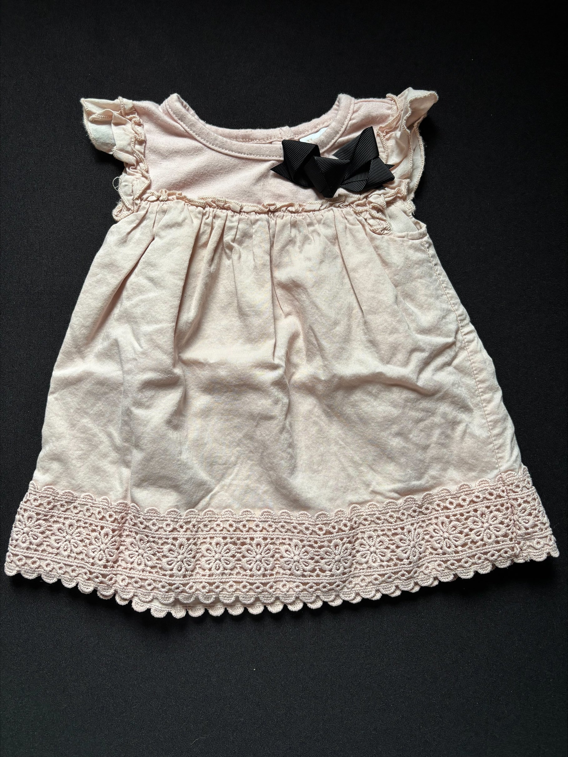 Robe 3-6 mois LILLY WICKET (rose pâle)