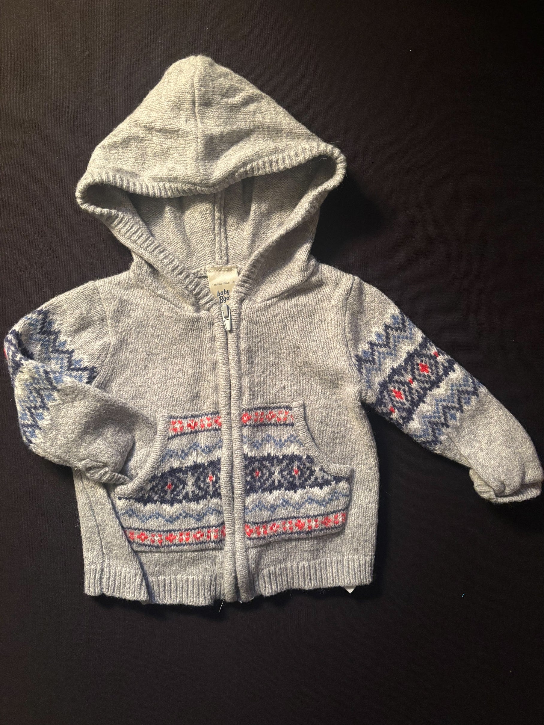 Veste de laine 0-3 mois BABY B'GOSH (438-12)