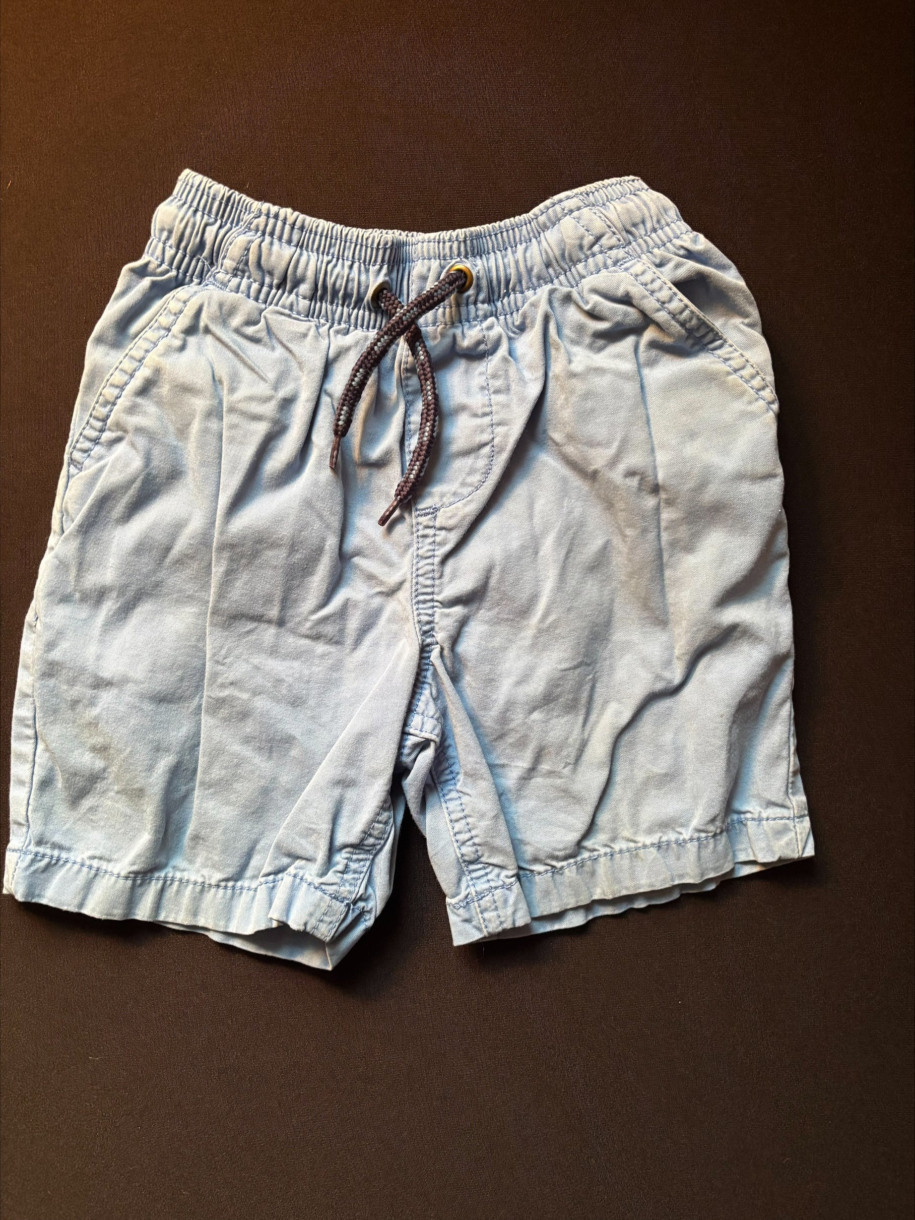 Short 2T GEORGE (couleur bleu) (décoloration à l'élastique) (2336)