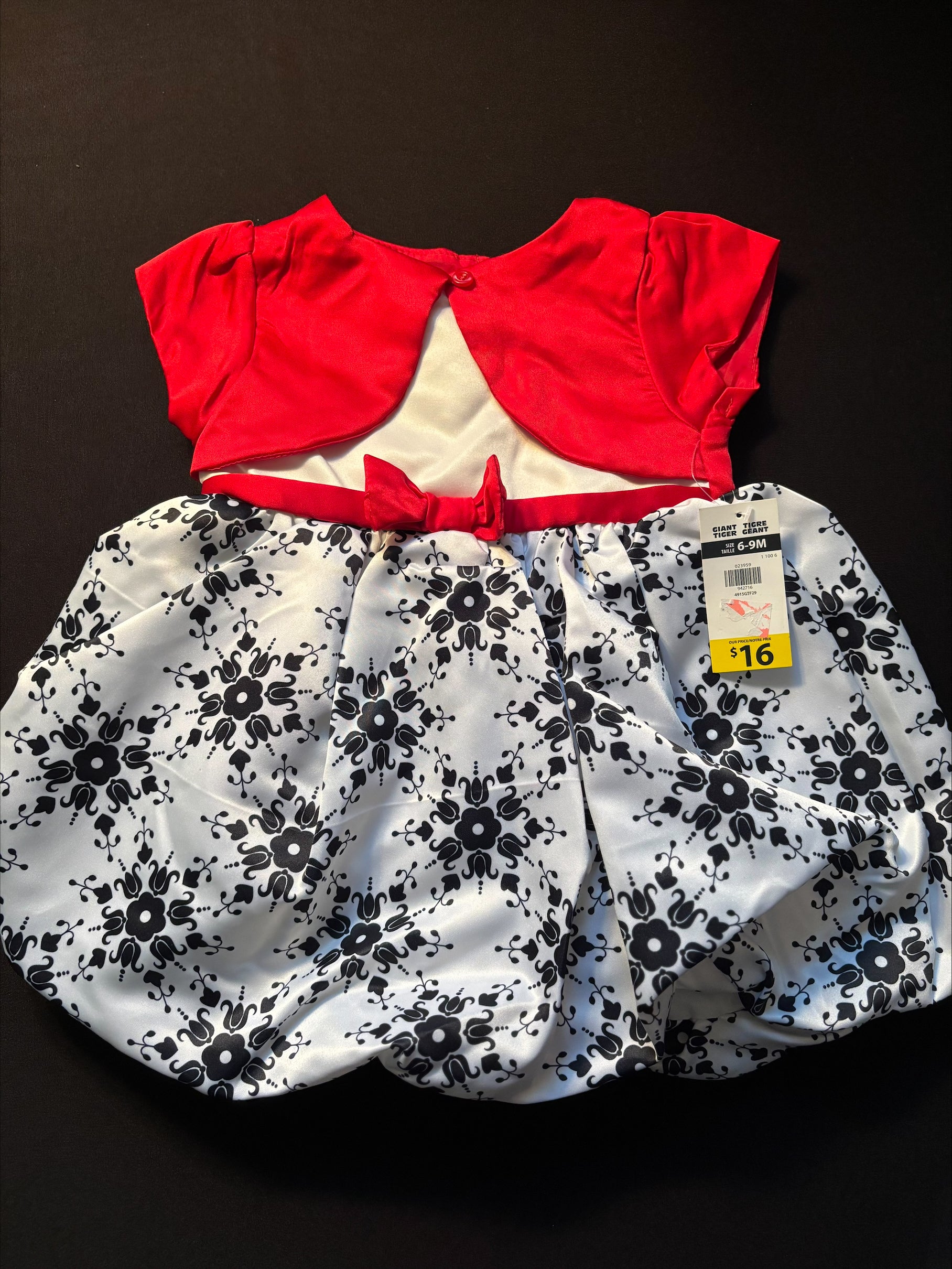 Robe NEUVE 6-9 mois MONKEY (2721)