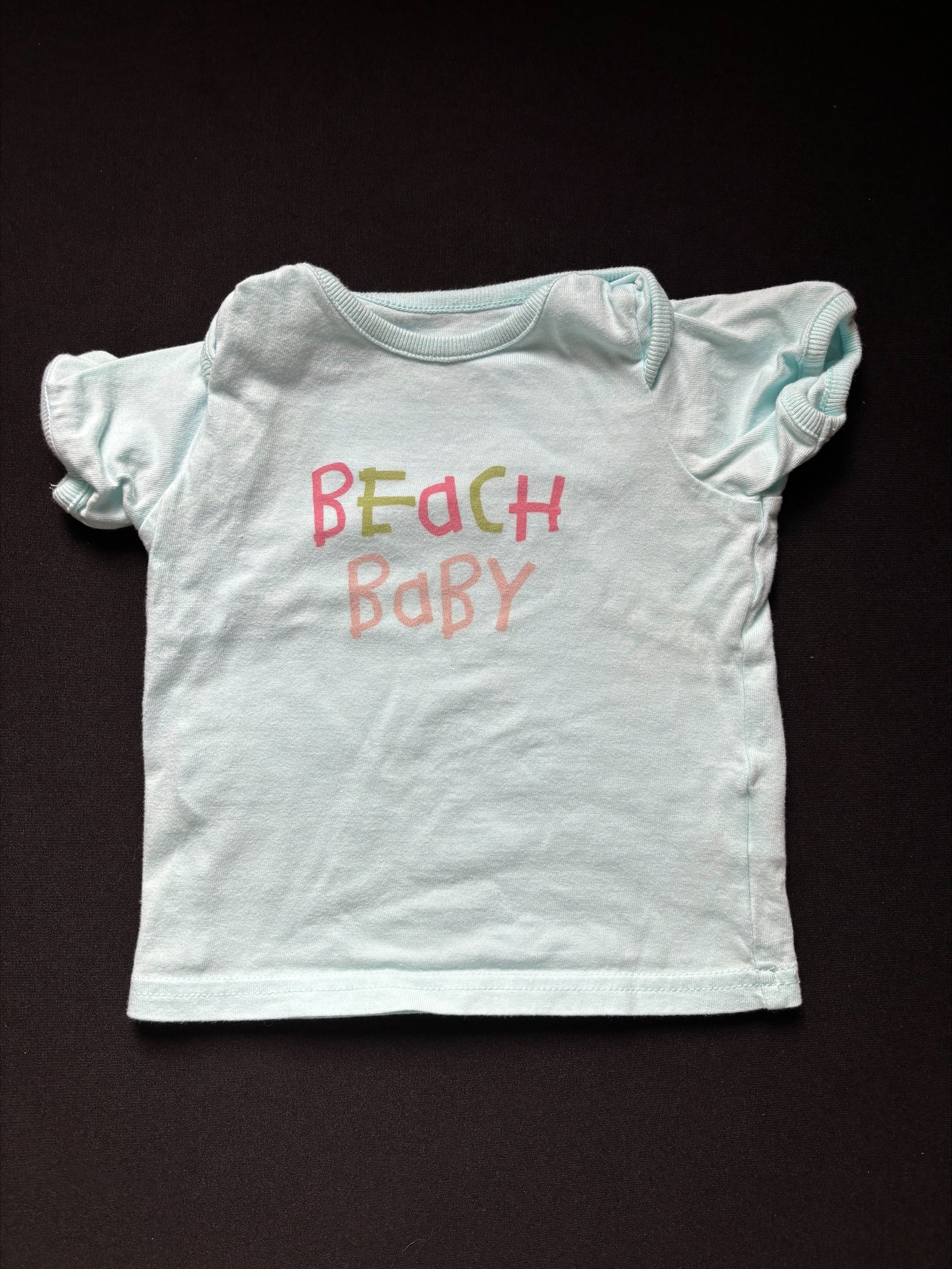 Chandail 3-6 mois MARKS & SPENCER (bleu pâle)