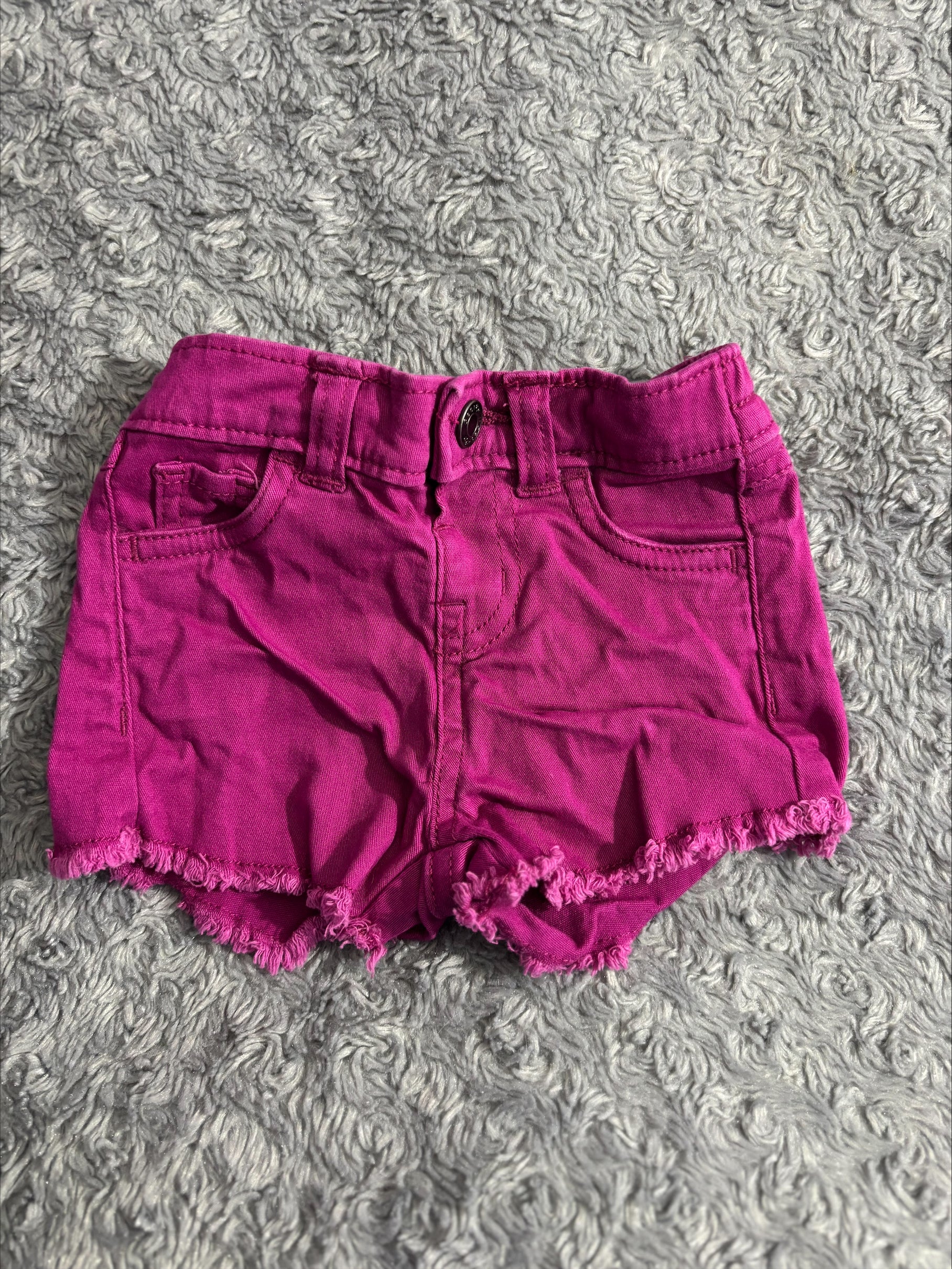 Short jean 6-12 mois GEORGE (2190)