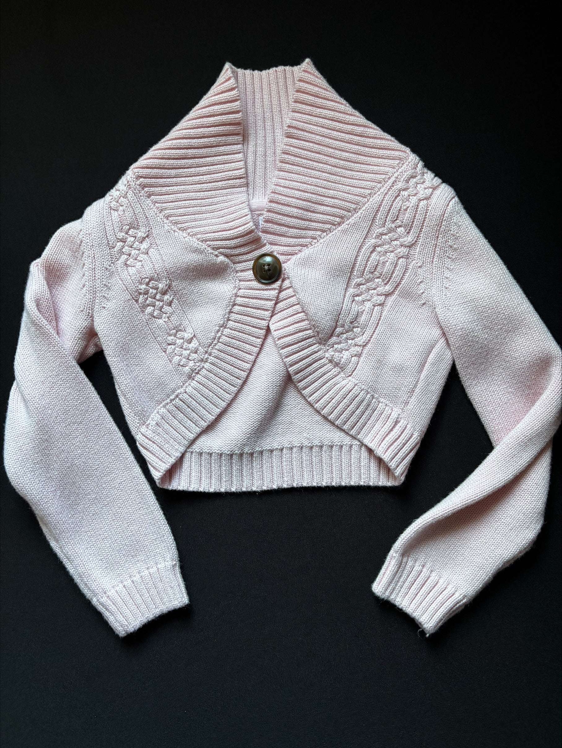 Veste de laine  courte 4T JOE FRESH (rose)