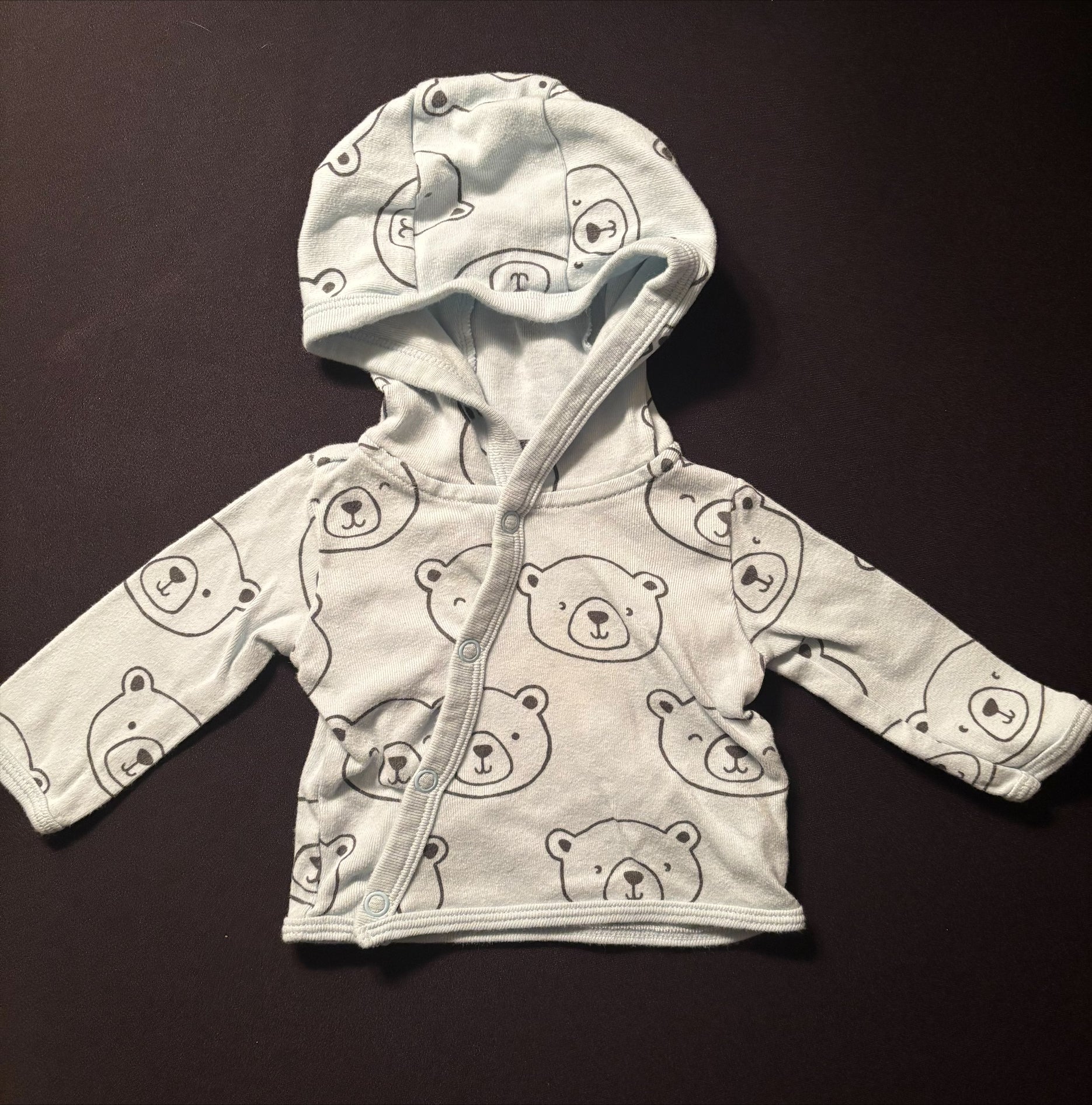 Veste Nouveau-né CARTER'S (bleu pâle) (2159)