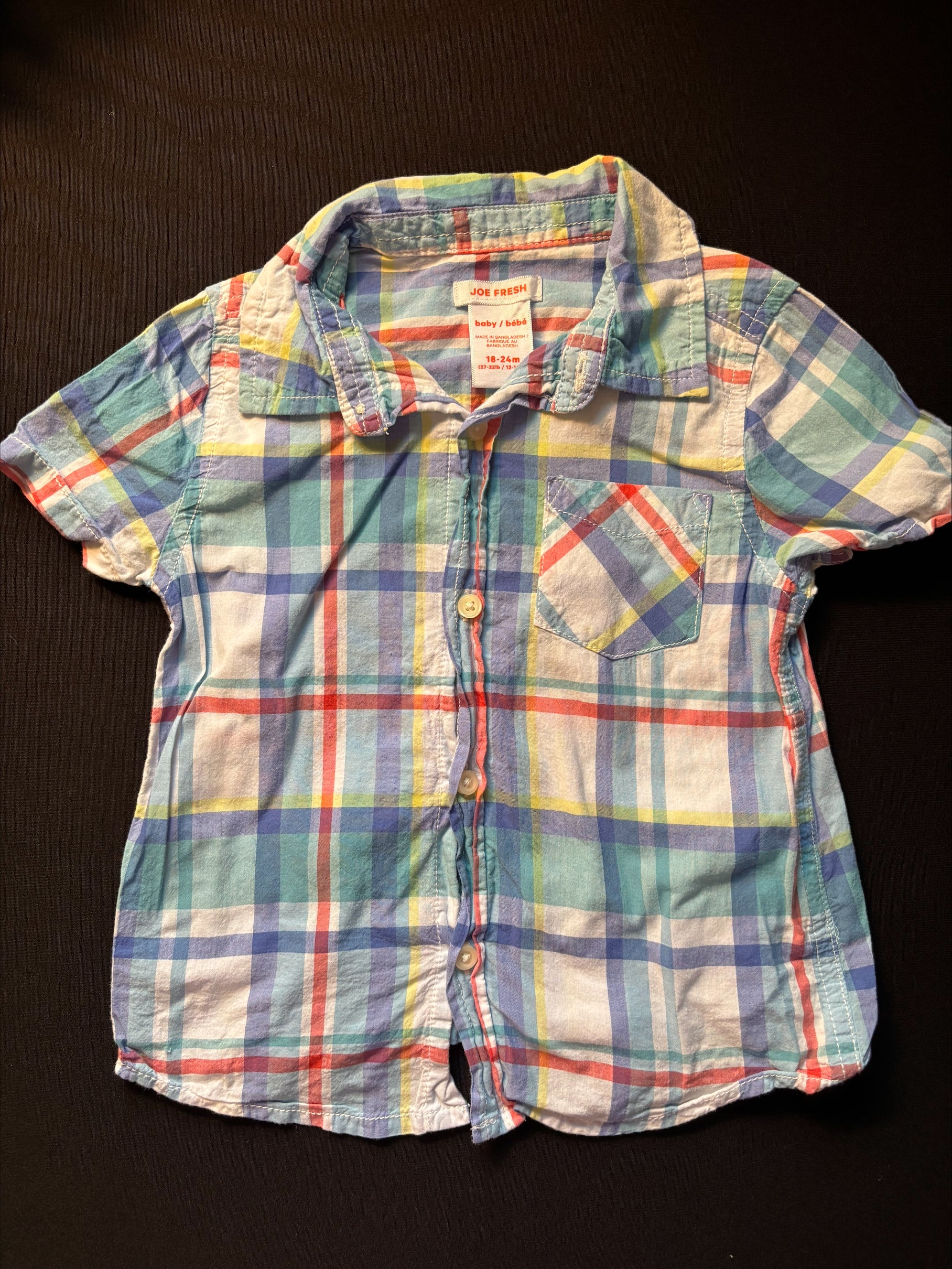 Chemise 18-24 mois JOE FRESH (697-17)
