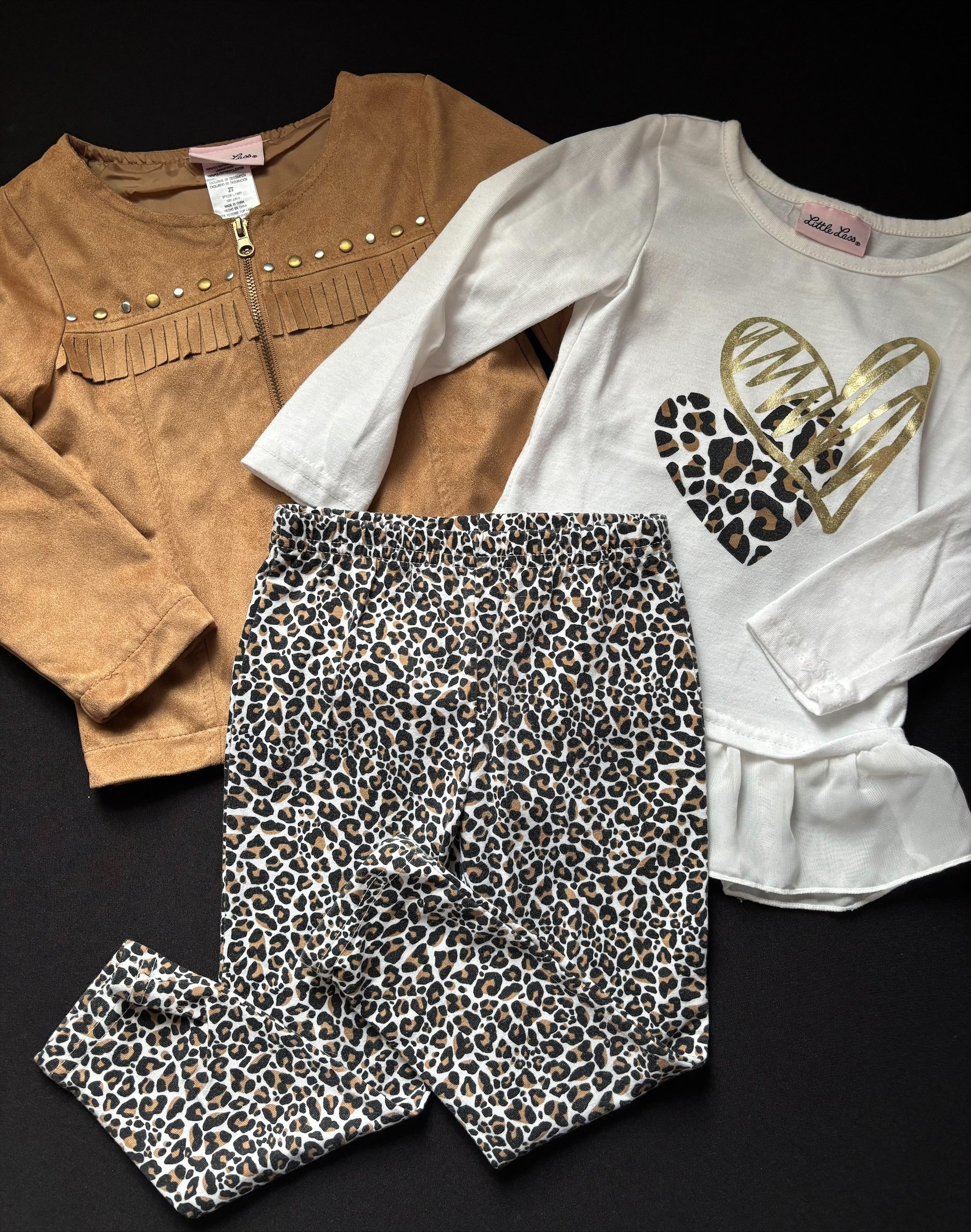 Ensemble 3 pièces 2T LITTLE LASS (2461)