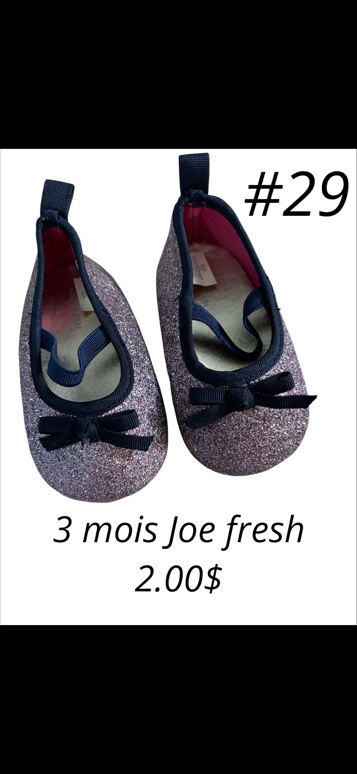 3 mois, JOE FRESH