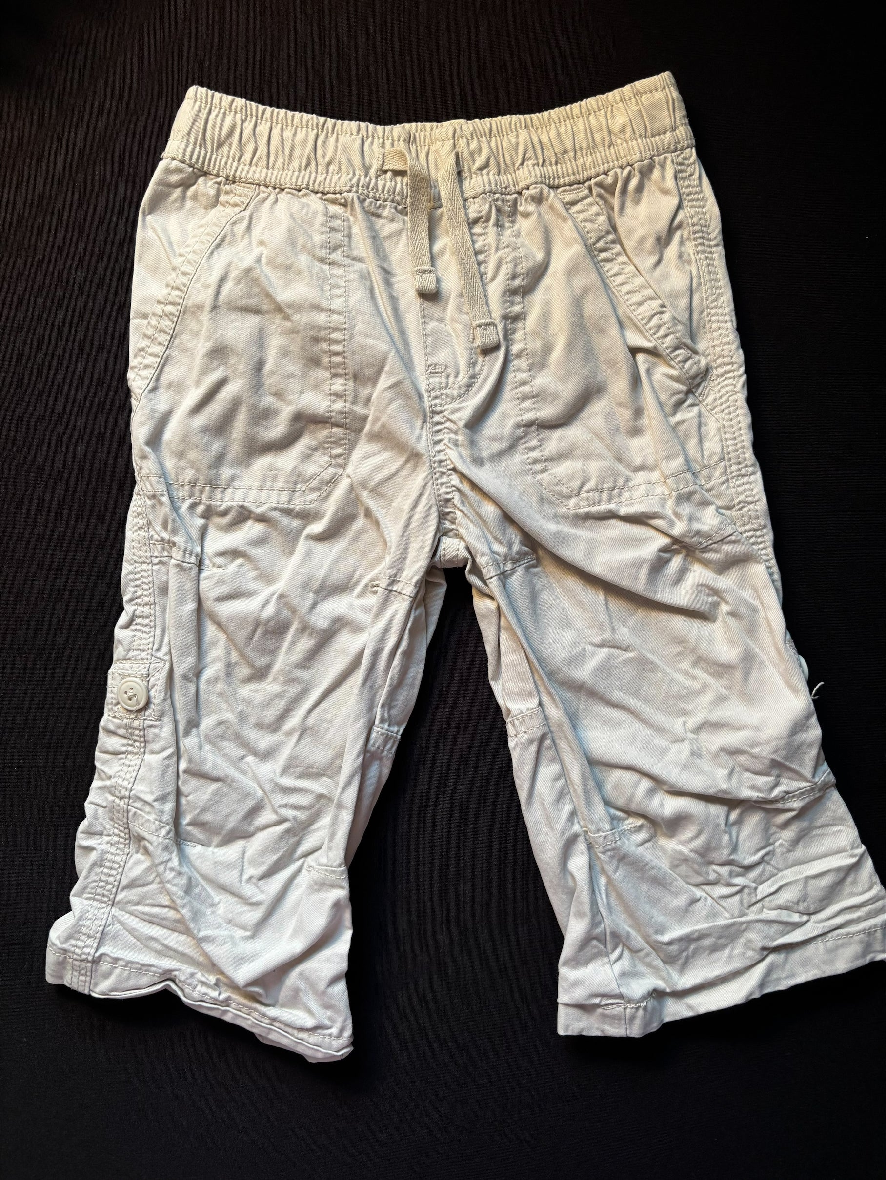 Pantalon 18 mois PLACE, couleur beige (709-17)