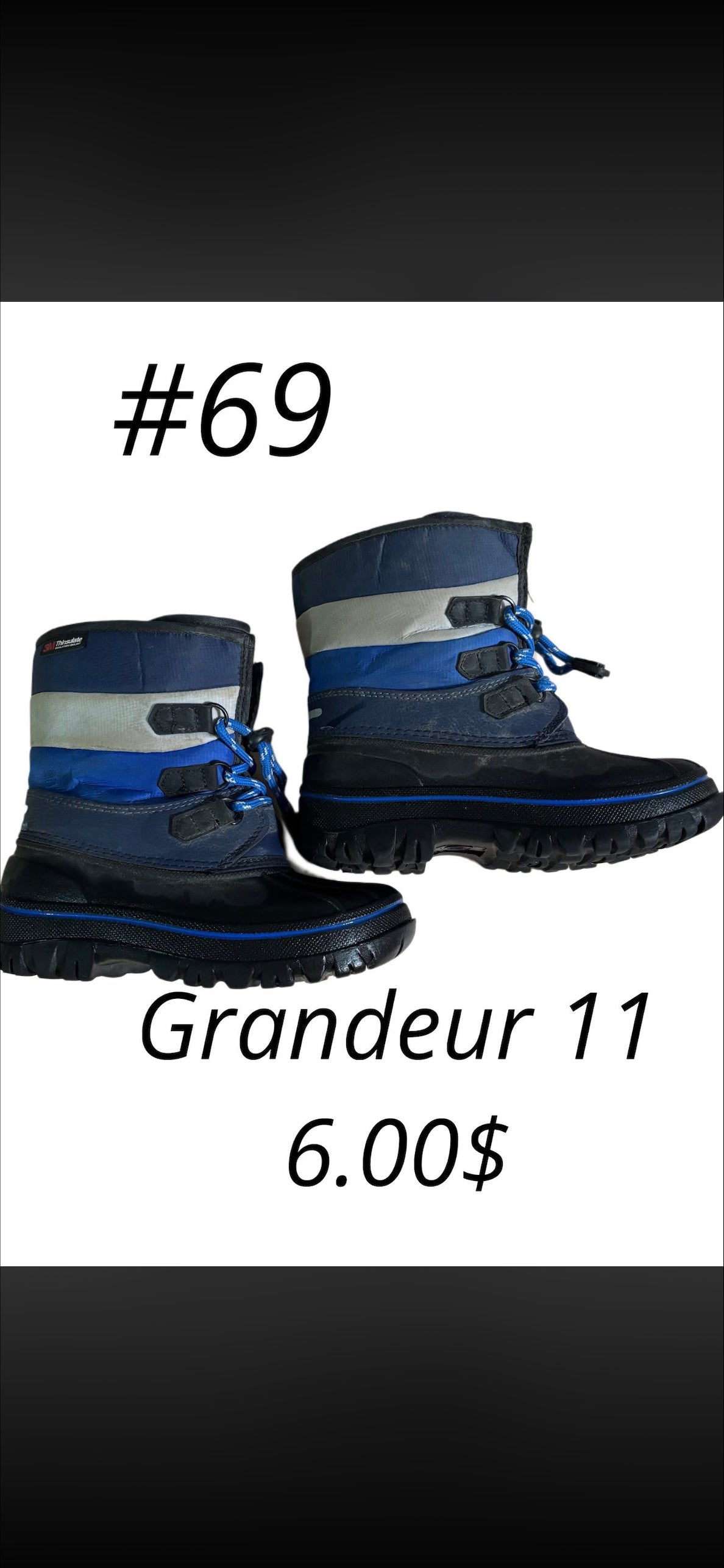 Botte, grandeur 11
