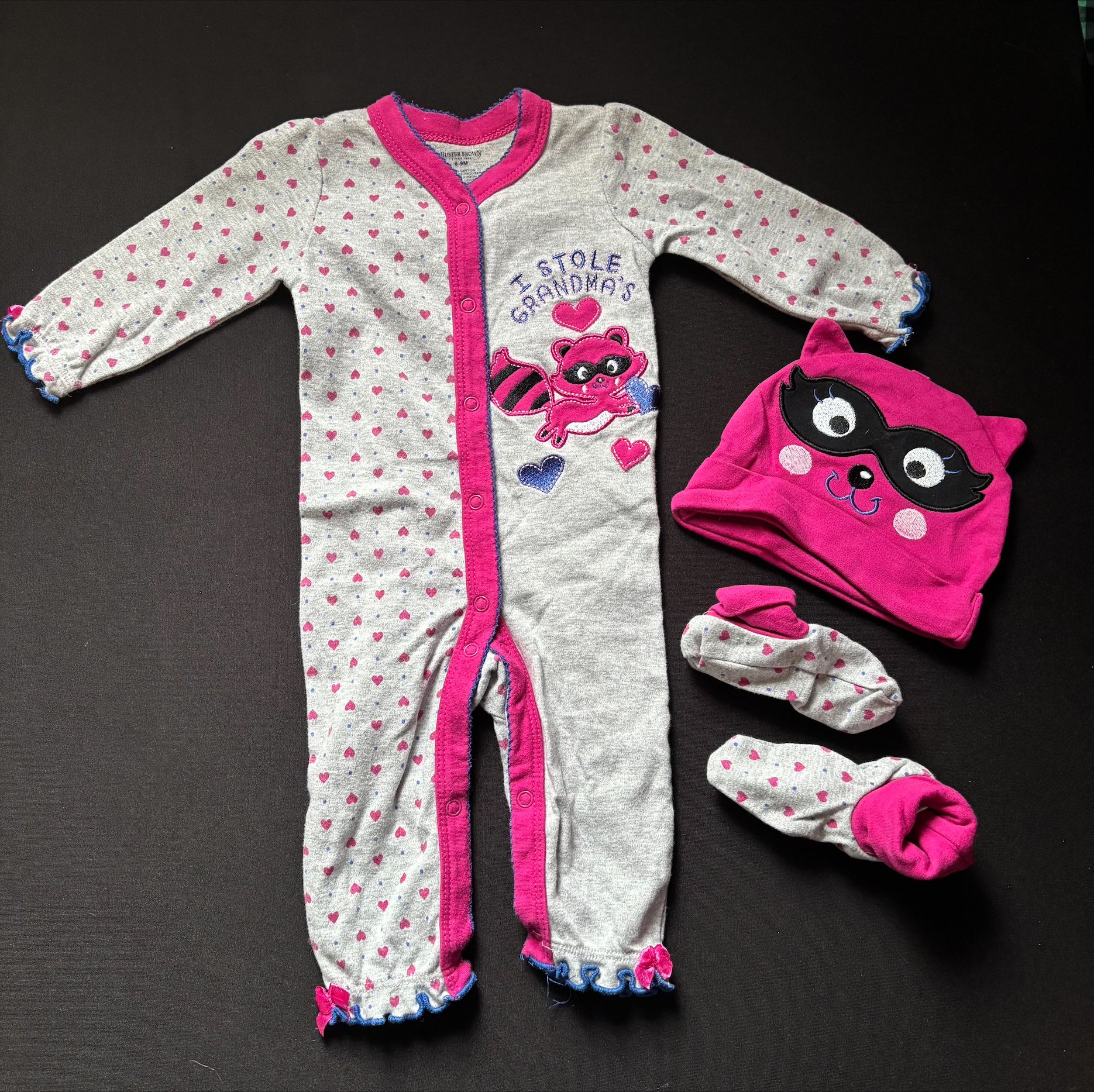 Ensemble pyjama 6-9 mois BUSTER BROWN (122-4)