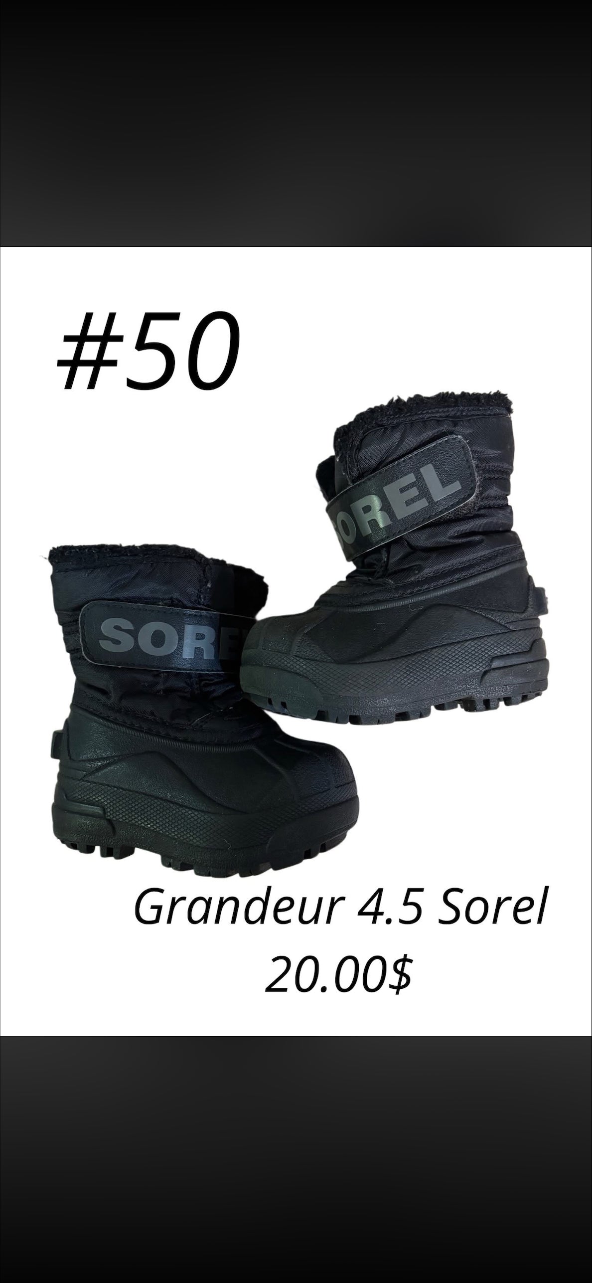 Botte SOREL  Grandeur 4.5