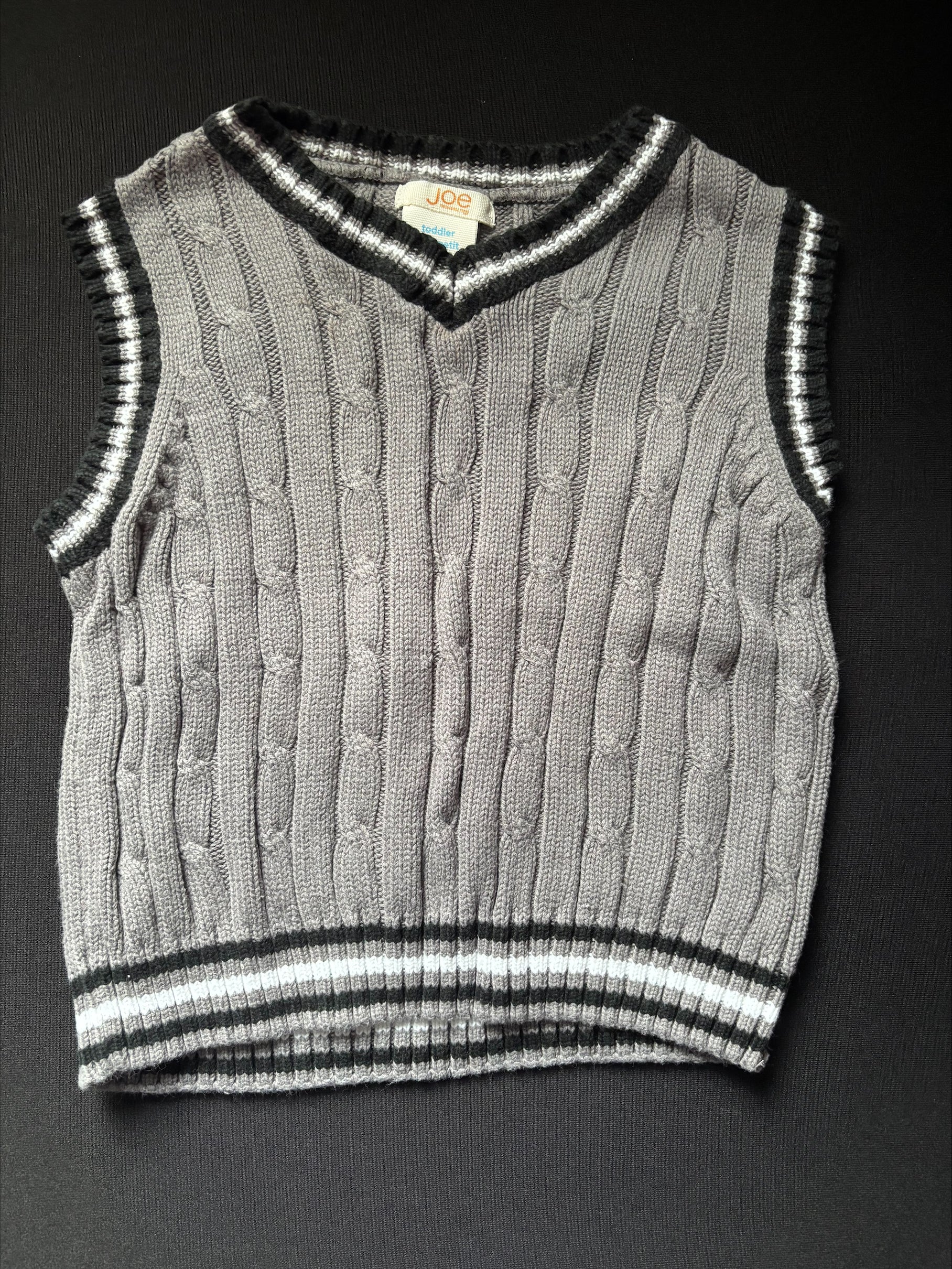 Chandail de laine sans manche, 2T JOE FRESH (575-14)