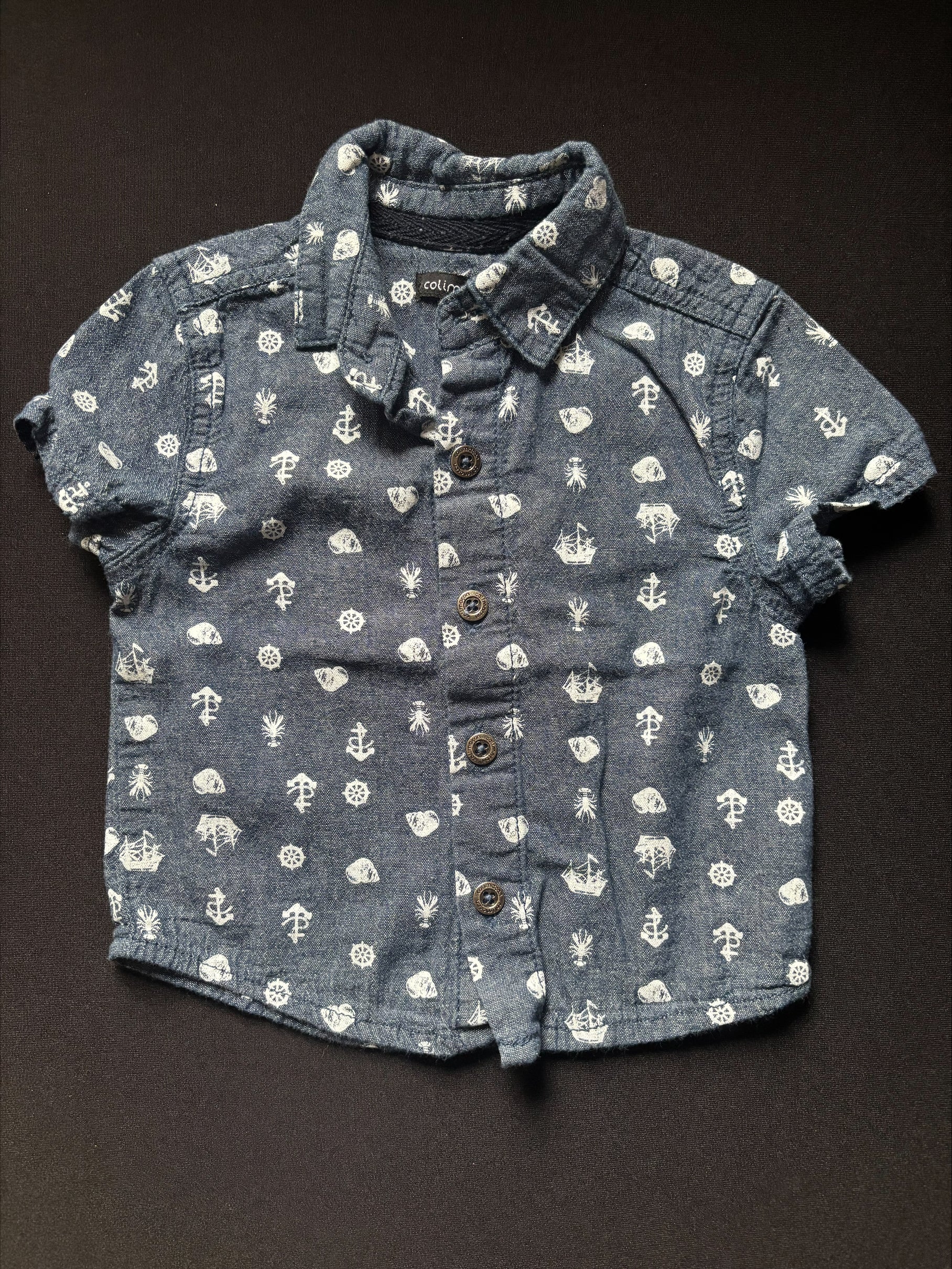 Chemise 6-9 mois COLIMACON (2588)