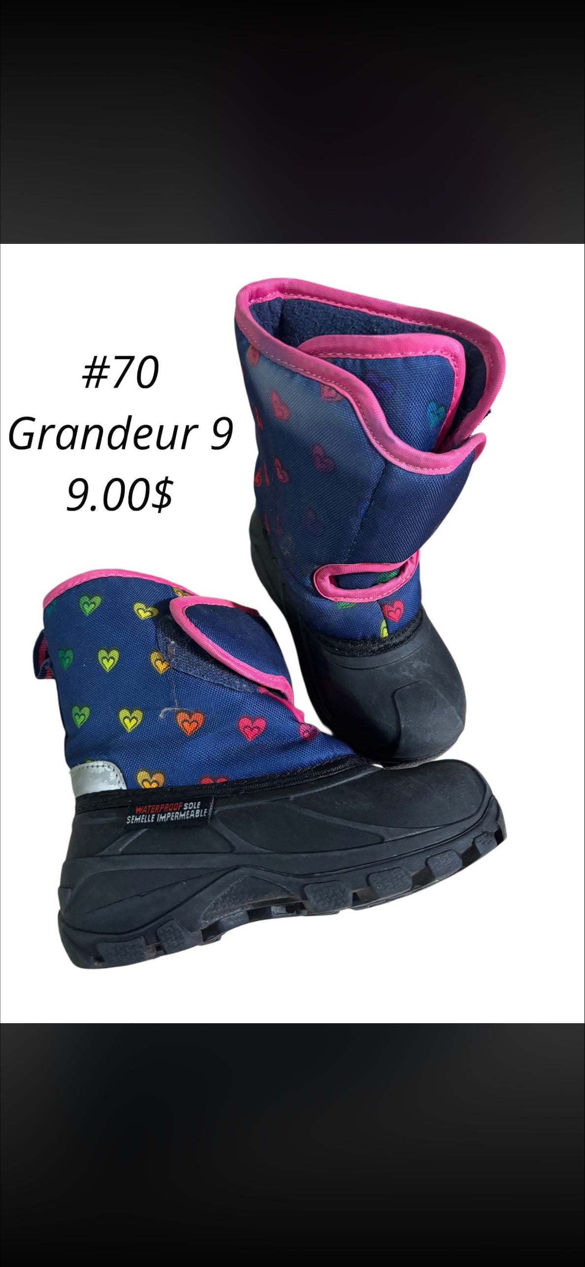 Botte, Grandeur 9