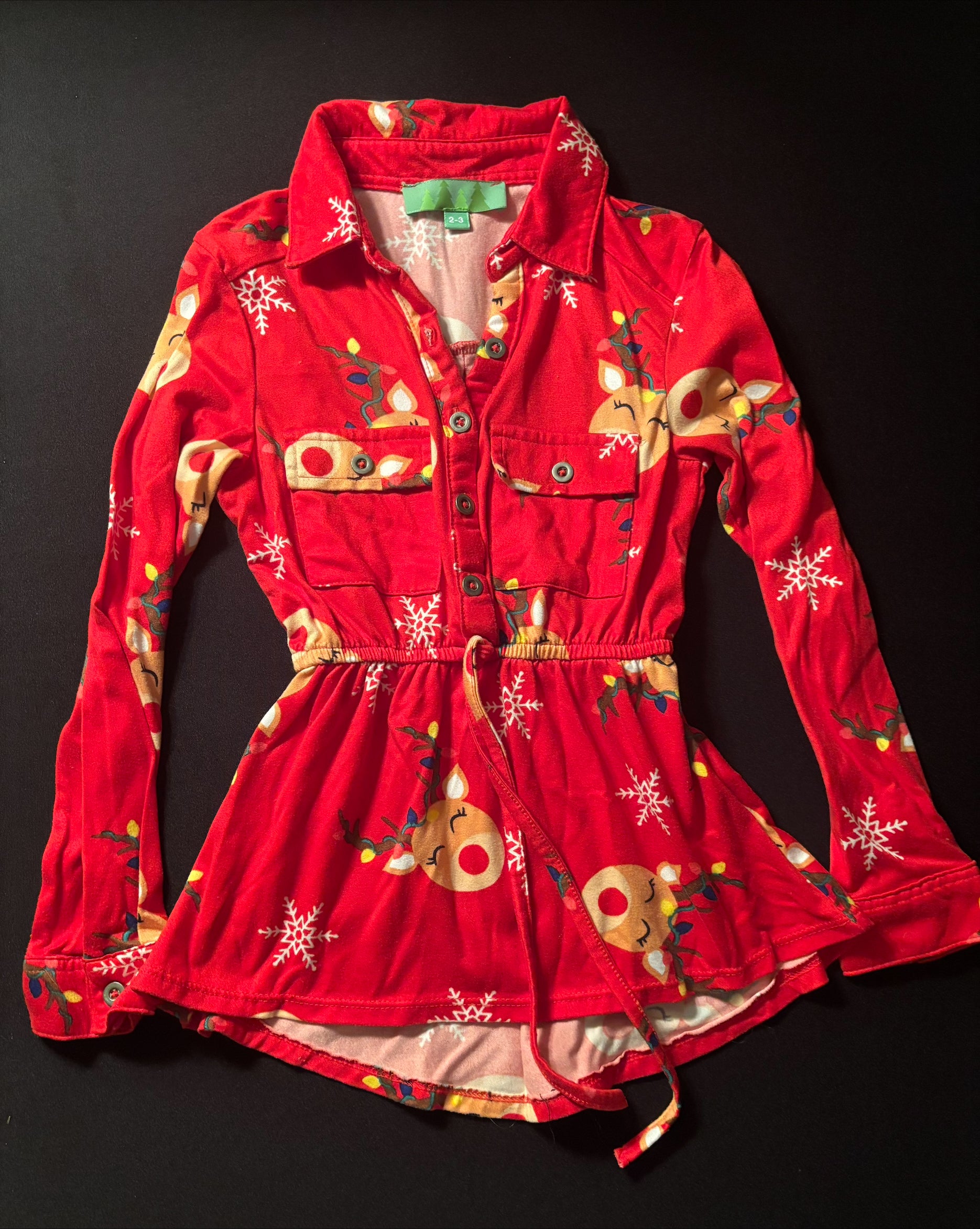 Blouse de Noël 2-3 ans