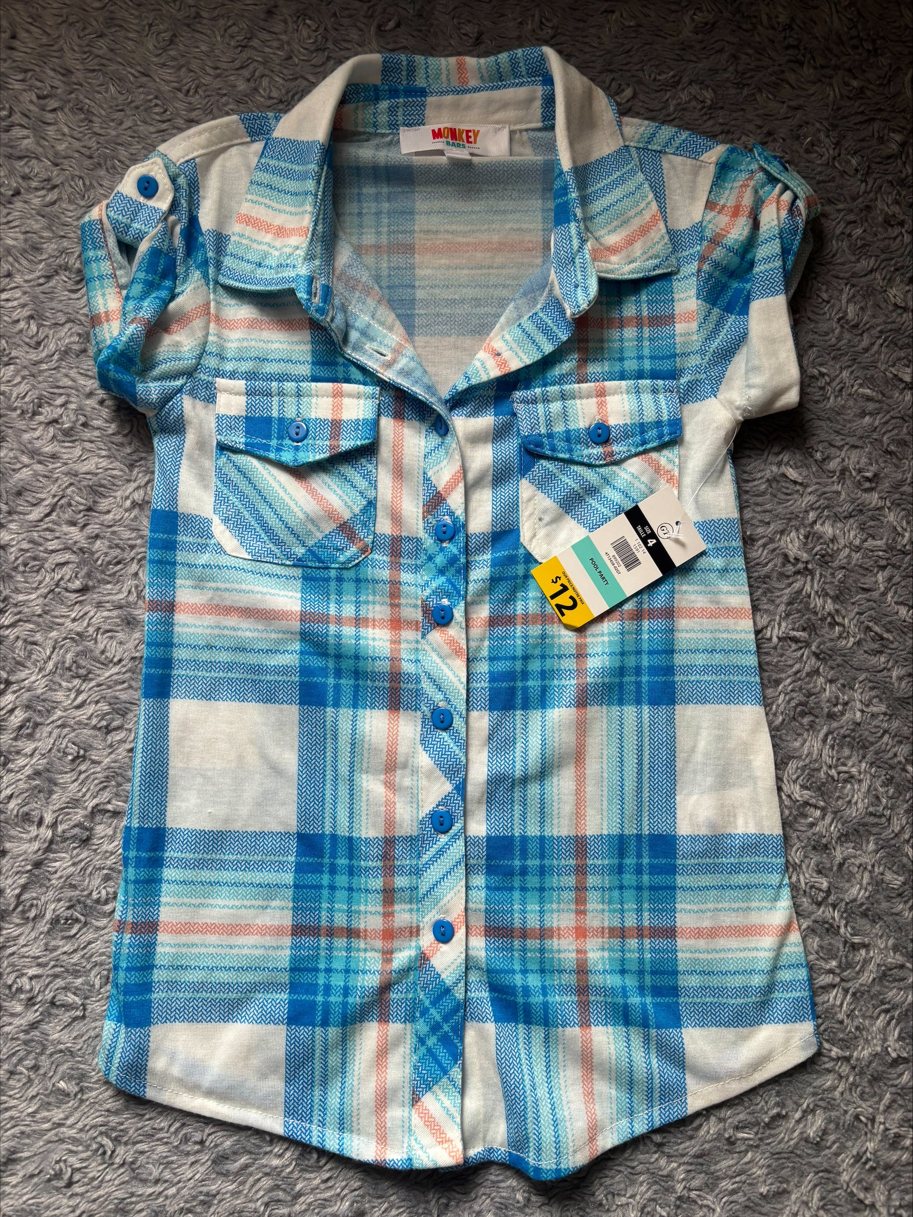 Chemise 4T MONKEY NEUF (317-9)