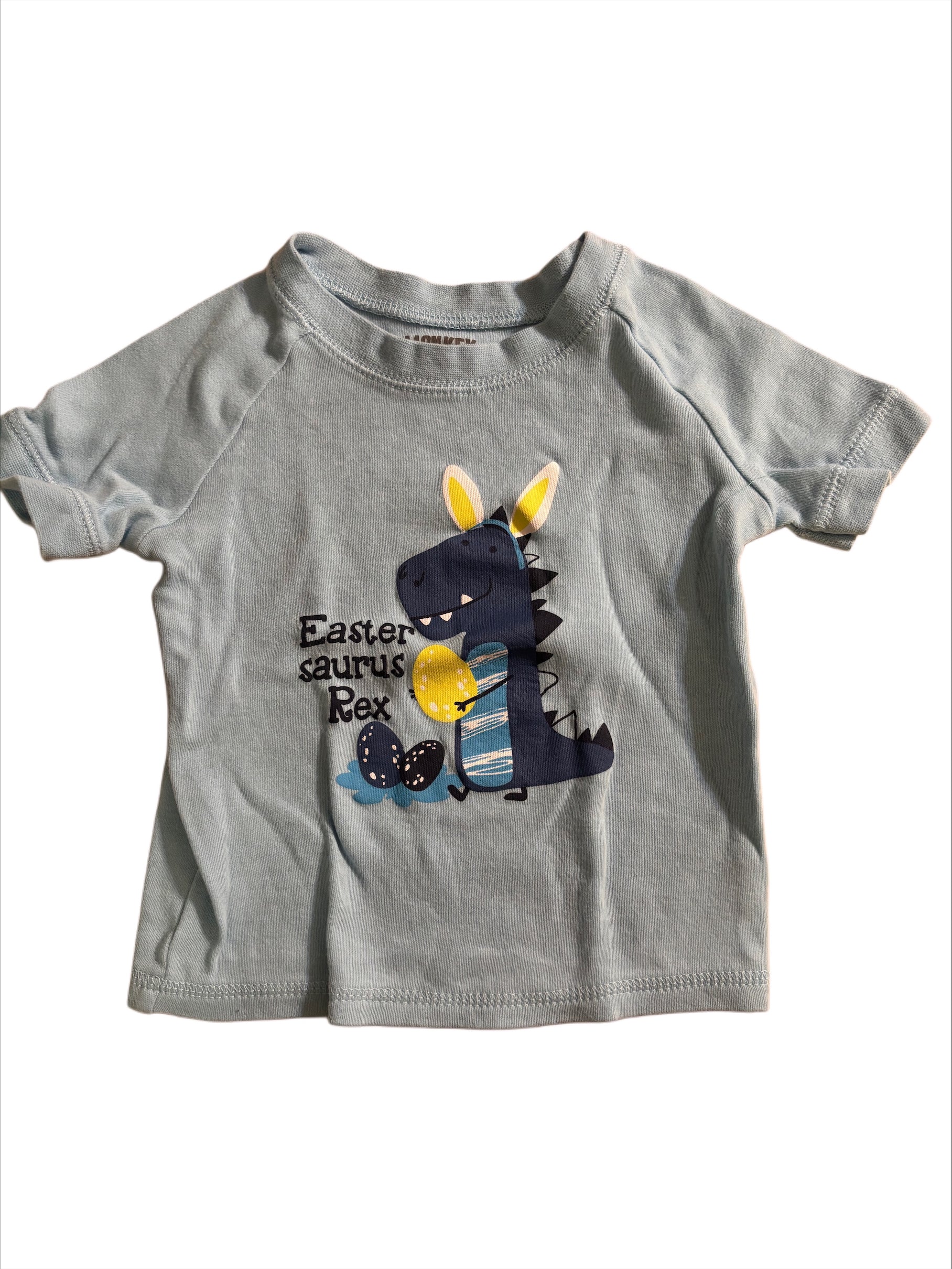 Chandail 24 mois MONKEY (bleu pâle)