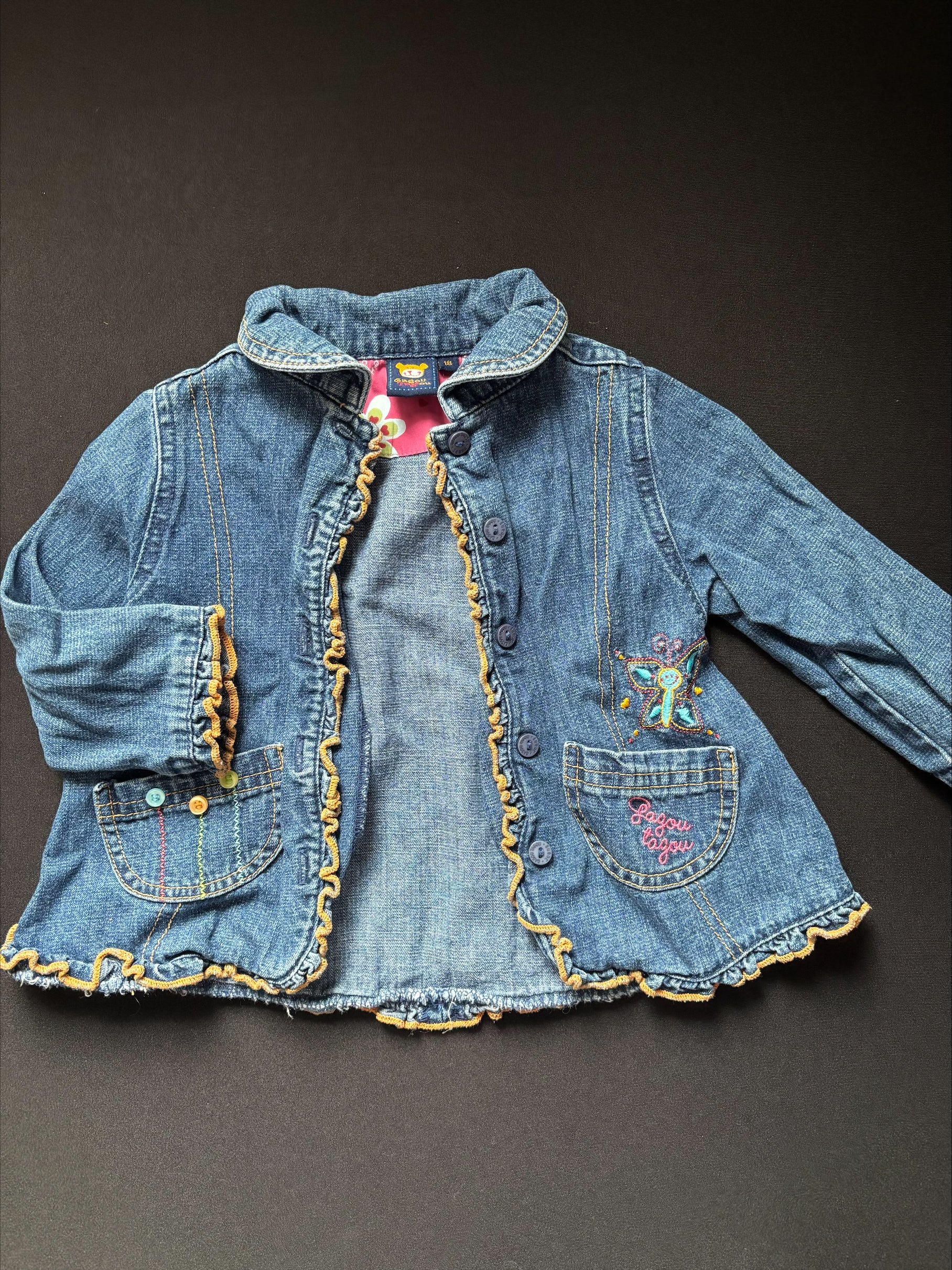 Veste de jean, 18 mois, GAGOU TAGOU (2455)