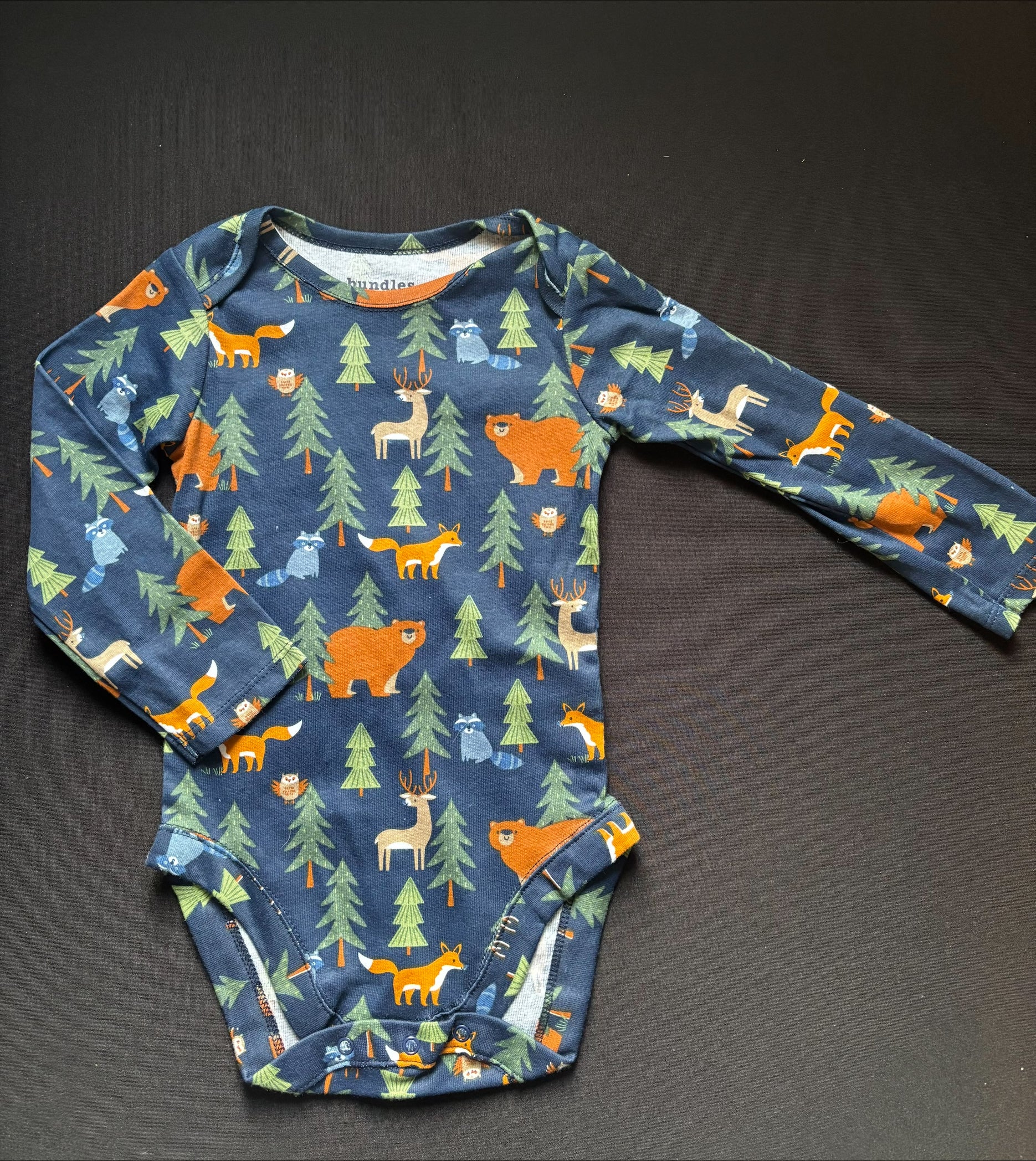 Cache couche manche longue 12-18 mois